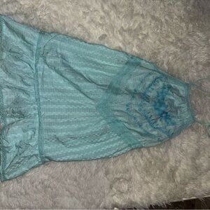 Attic Salt Turquoise Dress